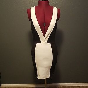 Nasty gal low-cut club dress